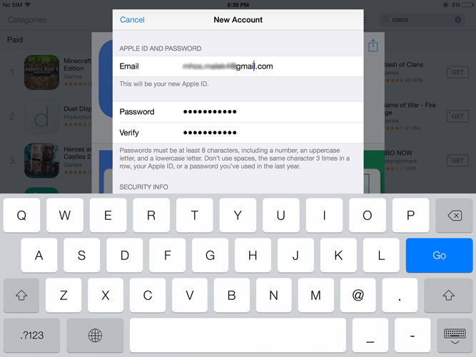 Vpayment | ساخت Apple ID ، حساب کاربری اپل