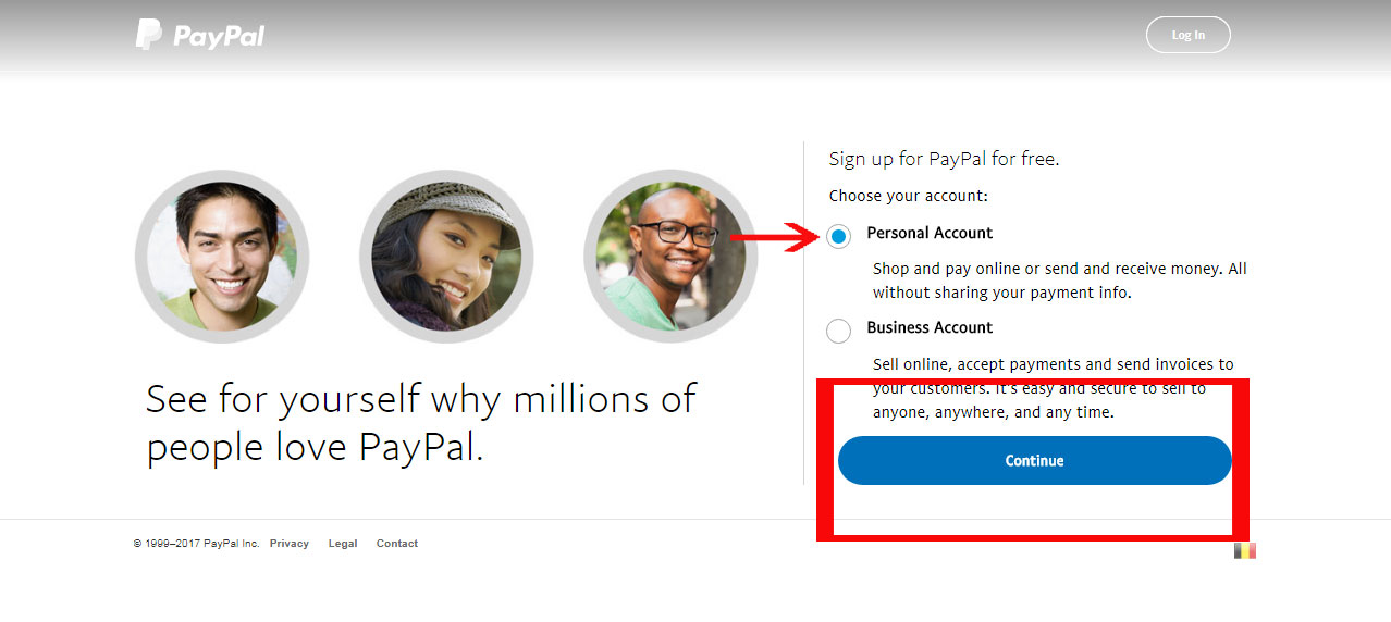 Vpayment | افتتاح حساب پی پال ، راهنمای ثبت نام PayPal
