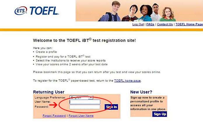 Vpayment | لغو آزمون تافل (TOEFL) ، هزینه لغو تافل ، کنسل آزمون تافل